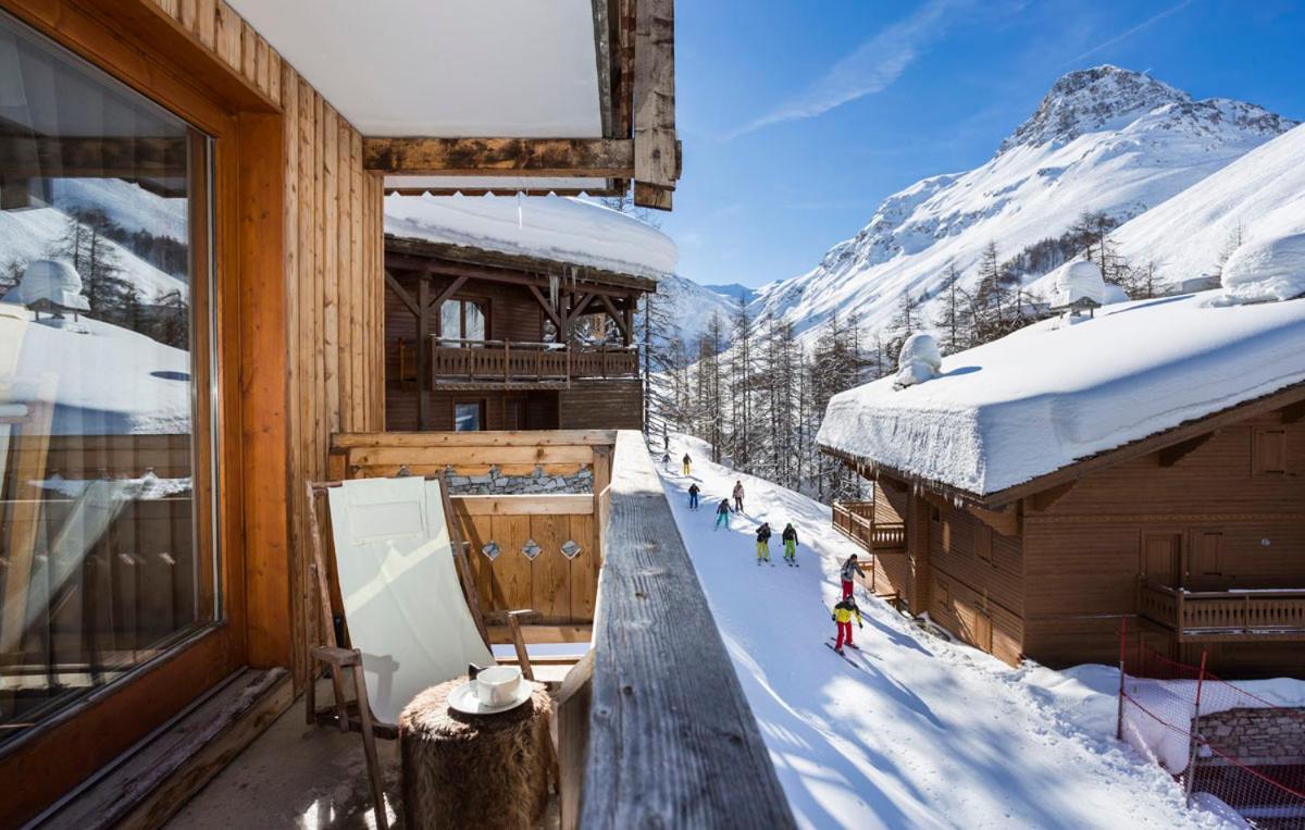 Les Chalets Du Jardin Alpin Val-d'Isere Exterior foto
